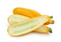 Yellow zucchinis Royalty Free Stock Photo