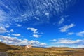 Yellowed Plain National Park Torres del Paine Royalty Free Stock Photo