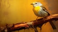 Yelloweyed_Babbler_bird_rest_on_a_branch_1690599622016_3 Royalty Free Stock Photo