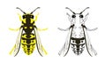 Yellowjacket Yellow Jacket Wasp Hornet Vector