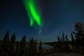 Yellowknife Aurora Borealis 3 Royalty Free Stock Photo