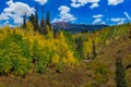 Autumn Colors Around Rabbit Ears Pass in September Royalty Free Stock Photo