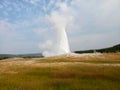 Yellowstone explodes in an iconic display put on my old faithful gaiser