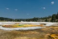Yellowstone Hot Springs Natural Background
