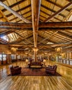 Yellowstone Lake Lodge Royalty Free Stock Photo