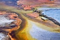 Yellowstone National park hot spring Royalty Free Stock Photo