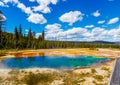 Yellowstone National Park Hot Spring Royalty Free Stock Photo