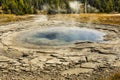 Yellowstone National Park Hydrothermal Area Royalty Free Stock Photo