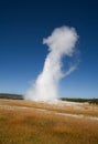 Yellowstone-old faithfull geyser Royalty Free Stock Photo