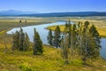 Yellowstone river Royalty Free Stock Photo