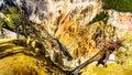 The Yellowstone River in the Grand Canyon of the Yellowstone in Yellowstone National Park, WY, USA Royalty Free Stock Photo