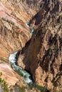 Yellowstone river and canyon, Wyoming