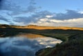 Yellowstone sunset