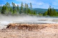 Yellowstone Teakettle Spring Landscape