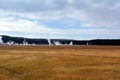 Yellowstone. View of the Valley of Geysers