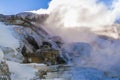 Yellowstone Winter Landscape Royalty Free Stock Photo