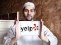 Yelp company logo Royalty Free Stock Photo