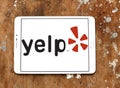 Yelp company logo Royalty Free Stock Photo