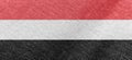 Yemen flag fabric cotton material wide flag wallpaper