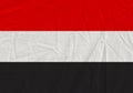 Yemen grunge flag