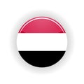 Yemen icon circle