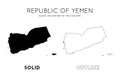 Yemen map.