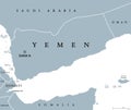 Yemen Political Map