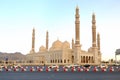 Yemen. Sanaa. Saleh mosque Royalty Free Stock Photo