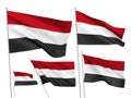 Yemen vector flags