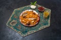 Yemeni Style Siadeah - fish Kabsa. Mixed rice dishes that originates in Yemen. Middle eastern food.
