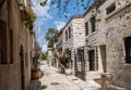 Yemin moshe district jerusalem Royalty Free Stock Photo