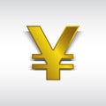 Yen money symbol vector illustration