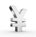 Yen sign Royalty Free Stock Photo