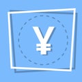 Yen Sign Icon Currency Web Button
