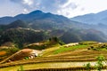 YENBAI, VIETNAM - MAY 18, 2014 - An unidentified ethnic farmer carrying a traditional plow going to the fields.