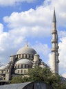 Yeni Cami ( New Mosque ) Istanbul, Turkey. Royalty Free Stock Photo