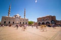 Yeni Cami or New Mosque and Misir Carsisi in Eminonu Istanbul