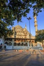 Yeni Cami ( New Mosque ) in the morning, Istanbul, Turkey. Royalty Free Stock Photo
