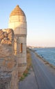 Yeni-Kale, ancient fortress in Kerch, close up