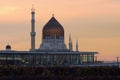 The Yenidze cigarette factory seen at sunset