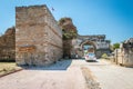 Yenisehir gate of Nicea Ancient City, Iznik Royalty Free Stock Photo
