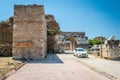 Yenisehir gate of Nicea Ancient City, Iznik Royalty Free Stock Photo