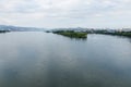 Yenisei river, Krasnoyarsk. Russia Royalty Free Stock Photo