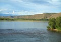 The Yenisei River in Siberia.