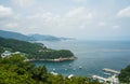 Yeosu, South Jeolla Province, South Korea an ocean view