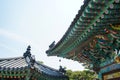 Yeosu, South Jeolla Province, South Korea a temple landscape