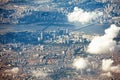 Yeouido Island Seoul, Aerial View Royalty Free Stock Photo