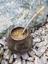 Yerba mate, bombilla and mate