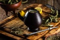 Yerba mate - Latin American hot drink herb tea