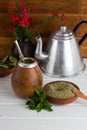 Yerba mate traditional latinamerican tea